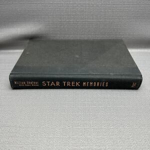 HarperCollins 1993 Star Trek Memories Book By William Shatner With Chris Kreski